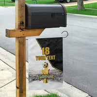 Custom Mexico Football Champion Garden Flag Aztec Pattern - Wonder Print Shop