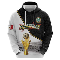 Custom Mexico Football Champion Hoodie Aztec Pattern - Wonder Print Shop