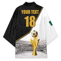Custom Mexico Football Champion Kimono Aztec Pattern - Wonder Print Shop