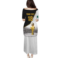 Custom Mexico Football Champion Puletasi Aztec Pattern - Wonder Print Shop