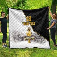 Custom Mexico Football Champion Quilt Aztec Pattern - Wonder Print Shop