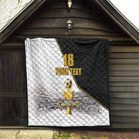 Custom Mexico Football Champion Quilt Aztec Pattern - Wonder Print Shop