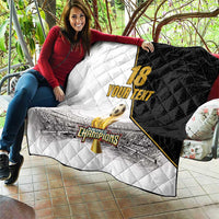 Custom Mexico Football Champion Quilt Aztec Pattern - Wonder Print Shop