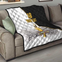 Custom Mexico Football Champion Quilt Aztec Pattern - Wonder Print Shop