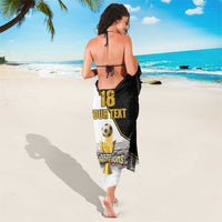 Custom Mexico Football Champion Sarong Aztec Pattern - Wonder Print Shop