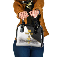 Custom Mexico Football Champion Shoulder Handbag Aztec Pattern - Wonder Print Shop