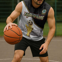 Custom Mexico Football Champion Sleeveless Hoodie Aztec Pattern - Wonder Print Shop