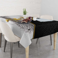 Custom Mexico Football Champion Tablecloth Aztec Pattern - Wonder Print Shop