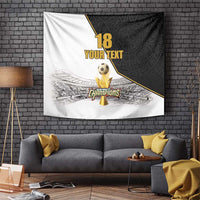 Custom Mexico Football Champion Tapestry Aztec Pattern - Wonder Print Shop