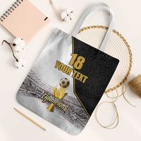 Custom Mexico Football Champion Tote Bag Aztec Pattern - Wonder Print Shop