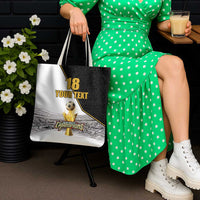 Custom Mexico Football Champion Tote Bag Aztec Pattern - Wonder Print Shop