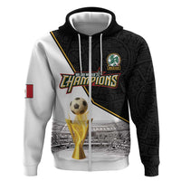 Custom Mexico Football Champion Zip Hoodie Aztec Pattern - Wonder Print Shop
