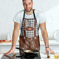 Oktoberfest Lederhosen Costume Apron German Beer Festival - Wonder Print Shop