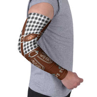 Oktoberfest Lederhosen Costume Arm Sleeves German Beer Festival - Wonder Print Shop