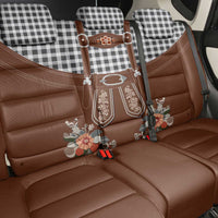 Oktoberfest Lederhosen Costume Back Car Seat Cover German Beer Festival - Wonder Print Shop