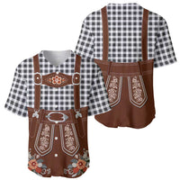 Oktoberfest Lederhosen Costume Baseball Jersey German Beer Festival - Wonder Print Shop