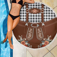 Oktoberfest Lederhosen Costume Beach Blanket German Beer Festival - Wonder Print Shop
