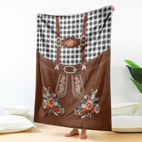 Oktoberfest Lederhosen Costume Blanket German Beer Festival - Wonder Print Shop