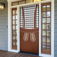 Oktoberfest Lederhosen Costume Door Cover German Beer Festival - Wonder Print Shop