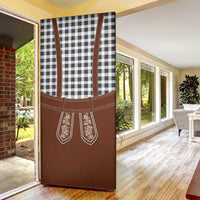 Oktoberfest Lederhosen Costume Door Cover German Beer Festival - Wonder Print Shop