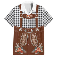 Oktoberfest Lederhosen Costume Family Matching Tank Maxi Dress and Hawaiian Shirt German Beer Festival - Wonder Print Shop