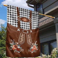 Oktoberfest Lederhosen Costume Garden Flag German Beer Festival - Wonder Print Shop