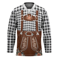 Oktoberfest Lederhosen Costume Hockey Jersey German Beer Festival - Wonder Print Shop