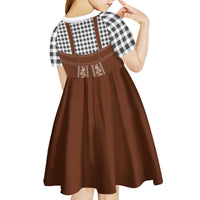 Oktoberfest Lederhosen Costume Kid Short Sleeve Dress German Beer Festival - Wonder Print Shop