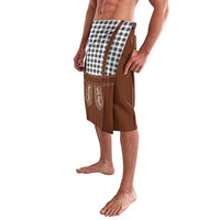 Oktoberfest Lederhosen Costume Lavalava German Beer Festival - Wonder Print Shop