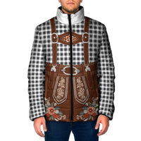 Oktoberfest Lederhosen Costume Padded Jacket German Beer Festival - Wonder Print Shop