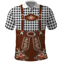 Oktoberfest Lederhosen Costume Polo Shirt German Beer Festival - Wonder Print Shop