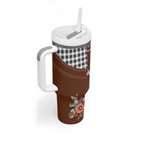 Oktoberfest Lederhosen Costume Tumbler With Handle German Beer Festival - Wonder Print Shop
