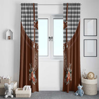 Oktoberfest Lederhosen Costume Window Curtain German Beer Festival - Wonder Print Shop