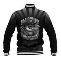 Alligator Alcatraz Police Baseball Jacket Prison Florida Everglades - Wonder Print Shop