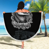 Alligator Alcatraz Police Beach Blanket Prison Florida Everglades - Wonder Print Shop