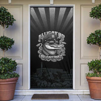 Alligator Alcatraz Police Door Cover Prison Florida Everglades - Wonder Print Shop