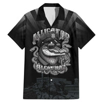 Alligator Alcatraz Police Family Matching Mermaid Dress and Hawaiian Shirt Prison Florida Everglades - Wonder Print Shop