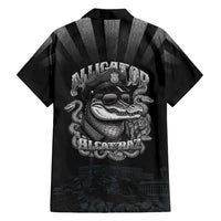 Alligator Alcatraz Police Family Matching Puletasi and Hawaiian Shirt Prison Florida Everglades - Wonder Print Shop