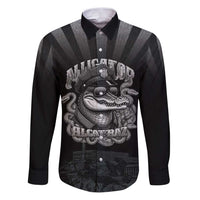 Alligator Alcatraz Police Family Matching Puletasi and Hawaiian Shirt Prison Florida Everglades - Wonder Print Shop