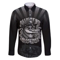 Alligator Alcatraz Police Family Matching Tank Maxi Dress and Hawaiian Shirt Prison Florida Everglades - Wonder Print Shop