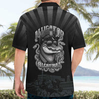 Alligator Alcatraz Police Hawaiian Shirt Prison Florida Everglades - Wonder Print Shop