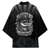 Alligator Alcatraz Police Kimono Prison Florida Everglades - Wonder Print Shop