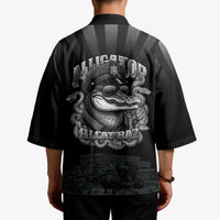 Alligator Alcatraz Police Kimono Prison Florida Everglades - Wonder Print Shop
