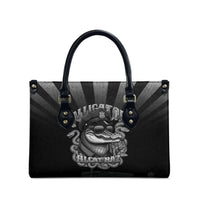 Alligator Alcatraz Police Leather Bag Prison Florida Everglades - Wonder Print Shop