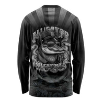 Alligator Alcatraz Police Long Sleeve Shirt Prison Florida Everglades - Wonder Print Shop