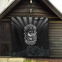 Alligator Alcatraz Police Quilt Prison Florida Everglades - Wonder Print Shop
