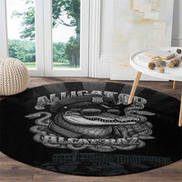 Alligator Alcatraz Police Round Carpet Prison Florida Everglades - Wonder Print Shop