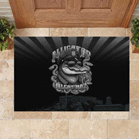 Alligator Alcatraz Police Rubber Doormat Prison Florida Everglades - Wonder Print Shop
