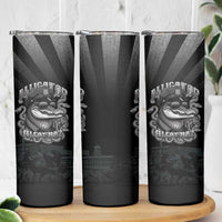 Alligator Alcatraz Police Skinny Tumbler Prison Florida Everglades - Wonder Print Shop
