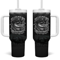 Alligator Alcatraz Police Tumbler With Handle Prison Florida Everglades - Wonder Print Shop